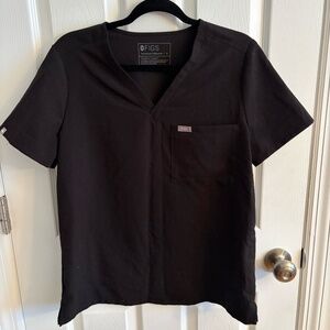 FIGS Womens Catarina One Pocket Scrub Top Size M